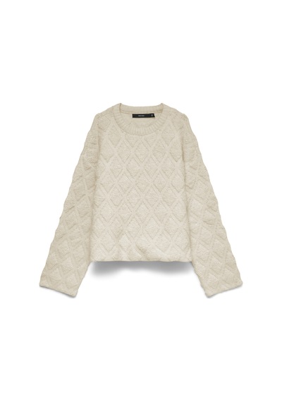 Vero Moda Ekru Kadın Kazak 10350433-130905 Tcx Krem