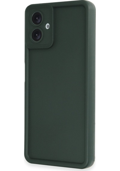 Samsung Galaxy Uyumlu - A06 Kılıf Viera Silikon - Koyu Yeşil
