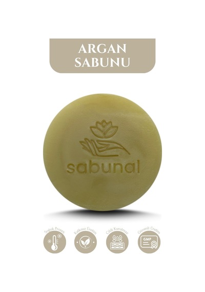 Sabunal Argan Yağı Sabunu 4 Adet - Parlak ve Hacimli Saçlar İçin Doğal Sabun