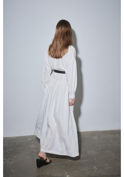 Suud Collection Ekru Anette Gömlek Elbise