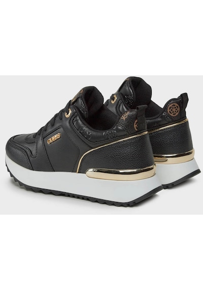 Guess Bayan Ayakkabı Fl8ddyele12 Black Siyah