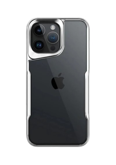 Apple Uyumlu iPhone 14 Pro Max Kılıf Boyi Silikon Kapak - Gümüş 0.2M-Çok Renkli