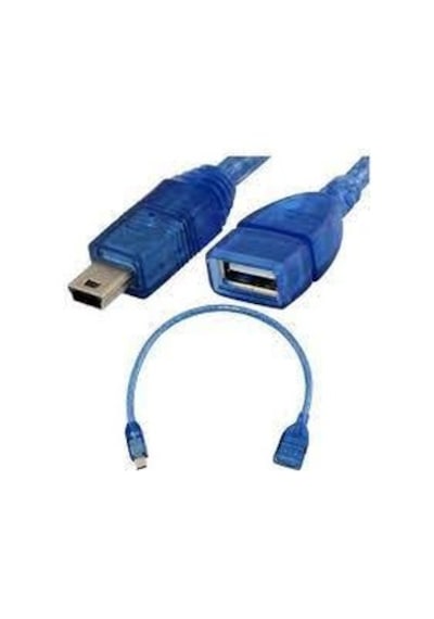 Mini usb otg kablo 5 pin otg kablo oto teyp flash bellek kablosu