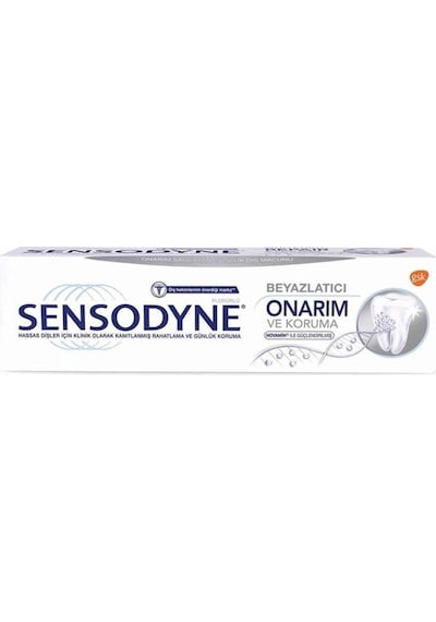 Sensodyne Whitening Onarım ve Koruma Diş Macunu 75 ML