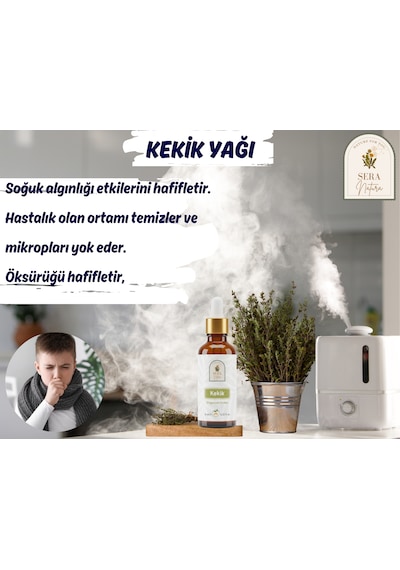 %100 Saf Kekik Uçucu Yağı 10 Ml - Yüksek Karvakrol Oranlı Aromaterapi Ve Bakım Yağı 10 ML