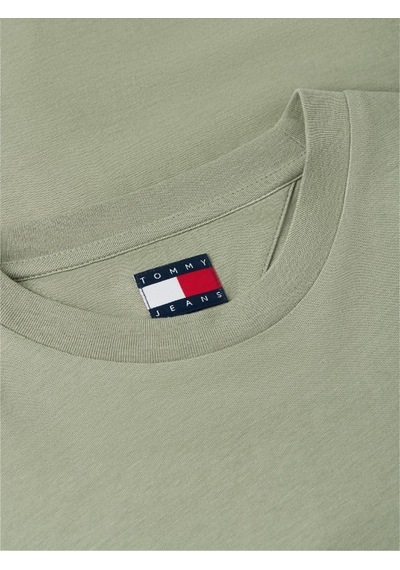 Tommy Hilfiger Tjm Slım Graphıc Tee Ext Erkek Yeşil T-shirt - Dm0dm23376