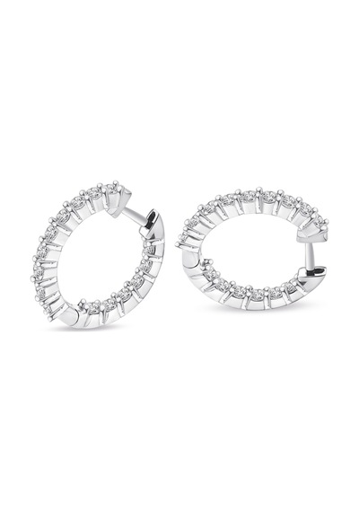 1.28 Ct Pırlanta Halka  Küpe
