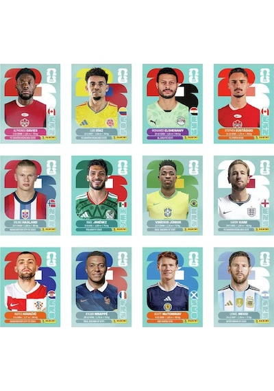 Panini Fıfa World Cup 2026 100 Lü Sticker Paket Kutusu Dünya Kupası Koleksiyon Seti