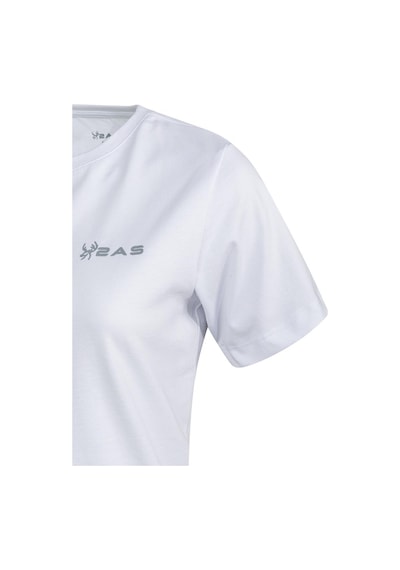 2as Alıce Kadın Yuvarlak Yaka T-shirt Beyaz
