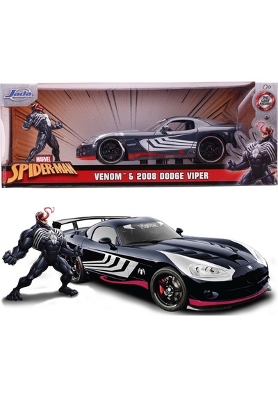 Simba - Jada Marvel Venom 2008 Dodge Viper 1:24