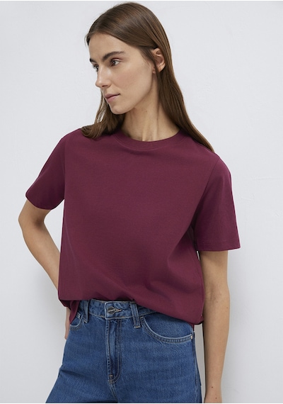 Mavi - Bordo Basic Tişört 1600965-70393 Bordo