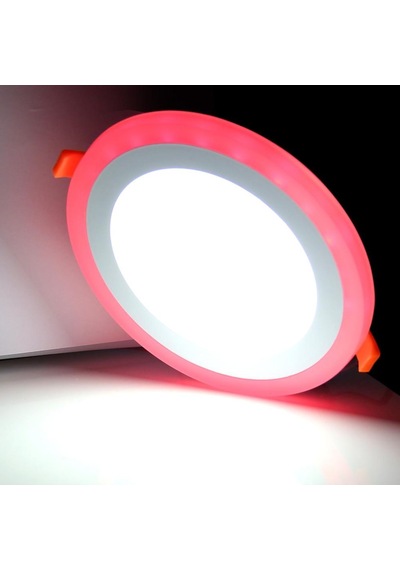 6W (3 -3W) Çift Renk Led Panel Spot Armatür Beyaz