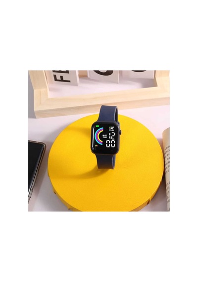 Lacivert Su Geçirmez Watch Saat Akıllı Saat Değildir Mavi - 599272955