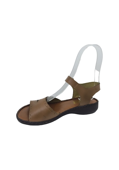 Zerhan 321 Kadın Hakiki Deri Cırtlı Yumuşak Taban Comfort Sandalet Taba Zerhan 321 Kadın Hakiki Deri Cırtlı Yumuşak Taban Comfort Sandalet Taba