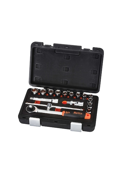 1/2'' Lokma Takım (6 Köşe) 16 Parça Retta (rlt1601)