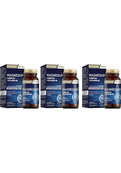 Magnezyum Complex 60 Tablet 250 Mg 3 Adet