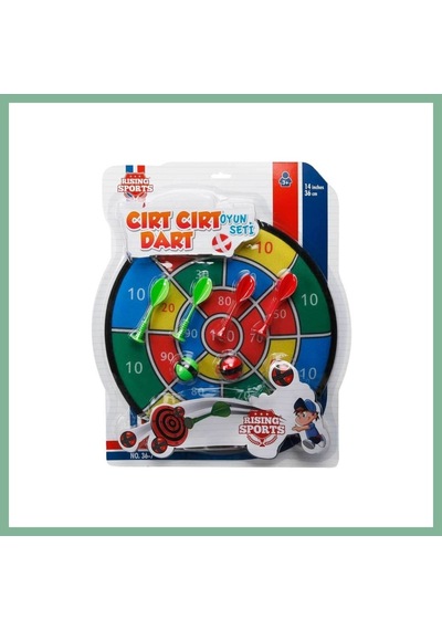Bşkvirgo 36789 Cırt Cırt Dart - İğnesiz Dart Seti 36 Cm Bsk2026