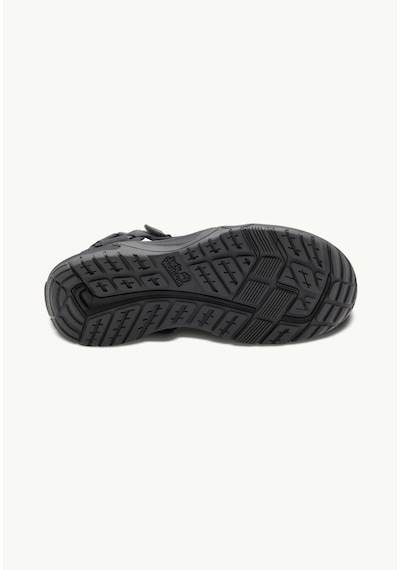 Jack Wolfskin 4019021 6350 Lakewood Ride Sandal M Phantom Erkek Sandalet Siyah