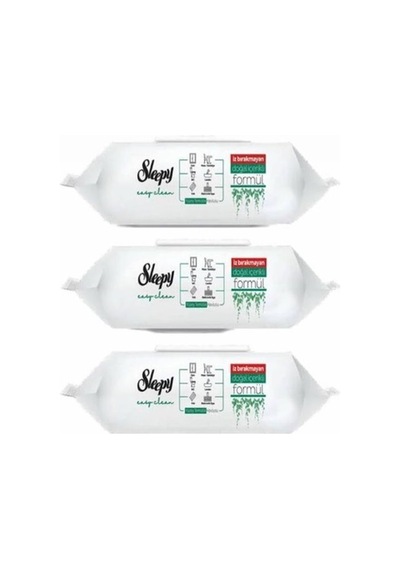 Easy Clean Beyaz Sabun Katkılı 3x100 300 Yaprak Ipek Makyaj Pamugu Hediyeli