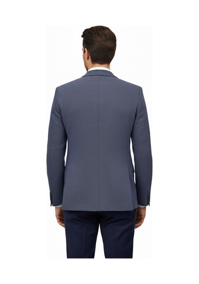 Suitmen Erkek Tek Spor Ceket Çift Yırtmaçlı Bgl-st04980 İndigo