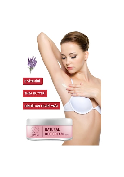 Jiyu Ter Kokusu Önleyici Doğal Krem Deodorant 50 ML
