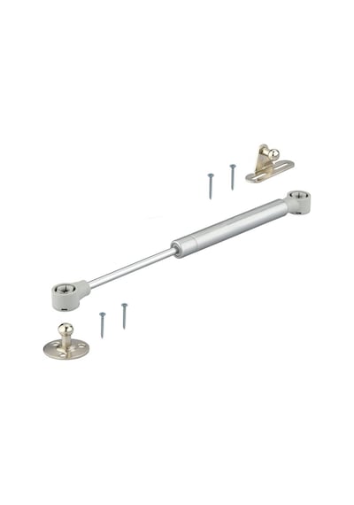 Gazlı Amortisör Piston 120 N Kalkar Dolap Kapakları için 27 CM Gri
