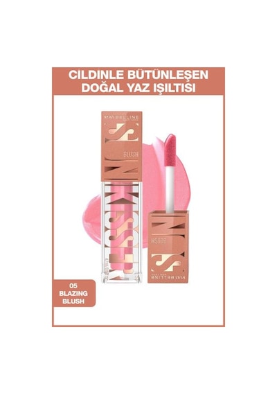 Maybelline New York Sunkisser Likit Allık 05 Blazing Blush
