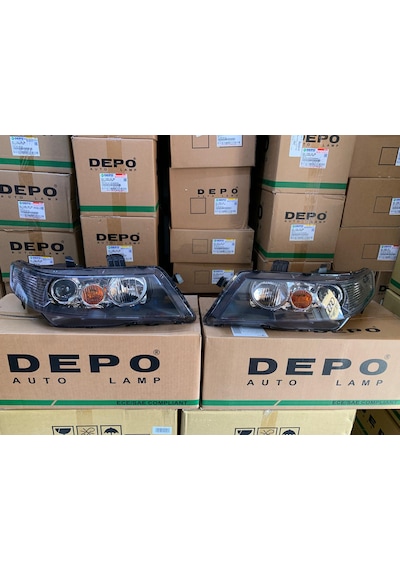Honda Accord 2003-2005 Arası Depo Sağ Ve Sol Far Takım 33151-sea-g01 / 33101-sea-g01