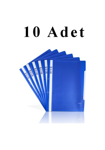 A4 Mavi Telli Dosya 1 Paket 10 Adet
