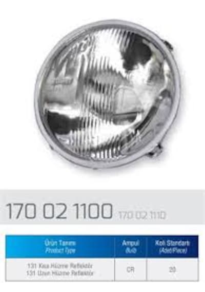 Tofaş Murat 131 Uzun Far Lambası - Reflektör - 1 Adet