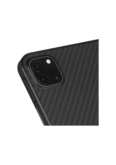 Apple Uyumlu iPad  Pro 11 2020 2.nesil Kılıf Aramid Fiber Pitaka Ultra-slim Classic Serisi Siyah