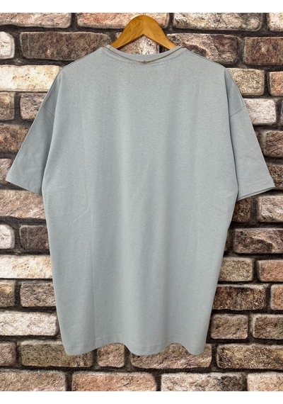 Altamira Erkek El Detay Baskılı Oversize Tshirt 001