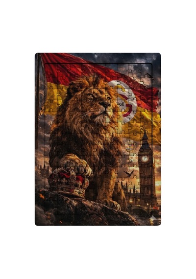 Ghostbastır Design Galatasaray 99 Parça Ayaklı Puzzle Dekoratif Çocuk Yapbozu 053