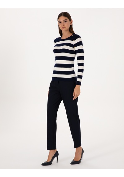 Pierre Cardin Kadın Lacivert Pantolon 50309860-vr033 Lacivert