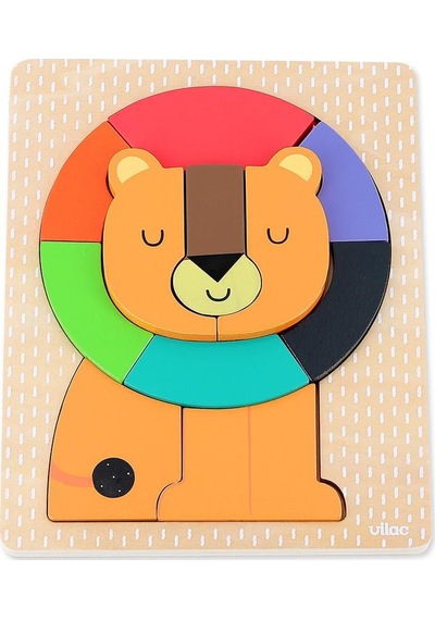 Vilac - Ahşap Puzzle - Aslan