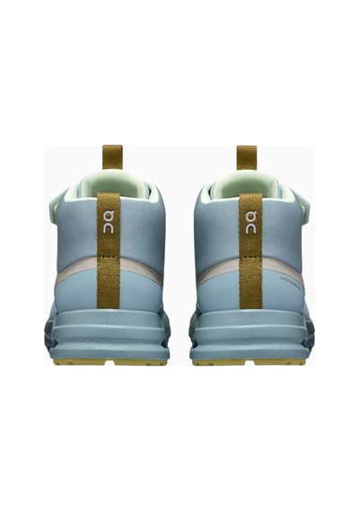 On Cloudhero Mid Waterproof Çocuk Bot 4-8 Yaş Su Geçirmez Outdoor Ayakkabı Mavi
