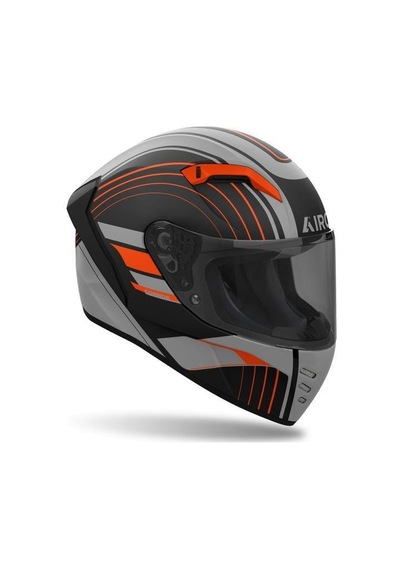 Aıroh Connor Achıeve Orange Matt Kask Mat Turuncu