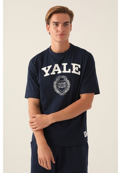 Yale Book Lacivert Erkek T-shirt 5274-42867 Lacivert