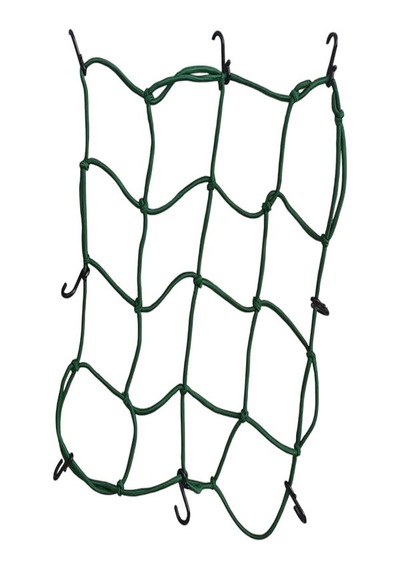 Bağaj Lastiği File 8 Kancalı Yeşil 45x45 6 Mm 2 Adet