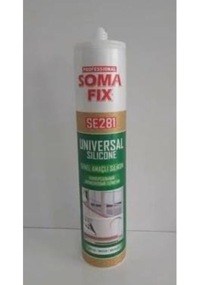 Somafix Se281 Beyaz Silikon 280gr Beyaz