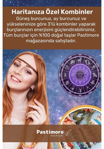 Enenstyle Fashıon Boutıqueunisex Akrep Burcu Enerjisini Yükselten Doğal Taş Bileklik Akrep Burçları Için Burç Taşı Bileklik Çok Renkli Çok Renkli