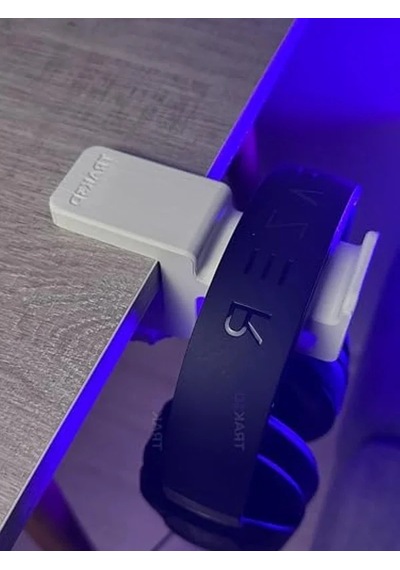 Asılabilir Masa Kenarı Kulaklık Standı, Ergonomik Tasarım