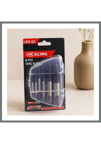 Bezos Ters Klavuz Uç Vida Çıkarıcı Seti 6 Parça 3-22 Mm Mmbz
