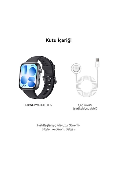 Huawei Watch Fit 5 Akıllı Saat (Distribütör Garantili)