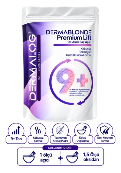 Dermalog Dermablonde Premium Lift 9+ Akıllı Saç Açıcı 500 Gr