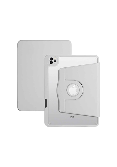 Apple Uyumlu iPad 11 İnç Pro M2 3/4 Nesil 360 Dönebilen Yatay Dikey Stand Özellikli Pino Tablet Kılıfı Kapaklı Kılıf