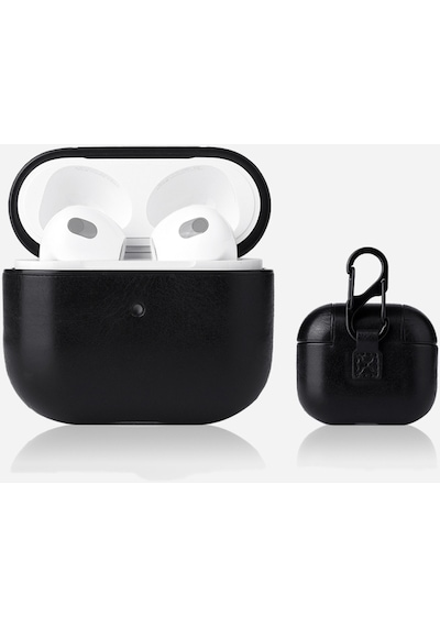 Apple Uyumlu AirPods Pro 2 Kılıf Suni Deri Kancalı Silikon Sf9