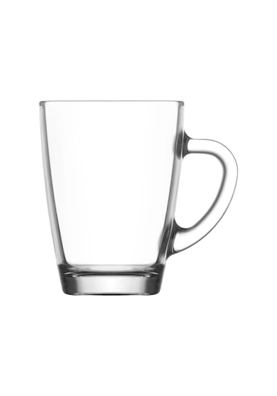 Lav Vega Cam Kupa 6 Kişilik 300 ml Kulplu (Kahve/Çay Bardağı)