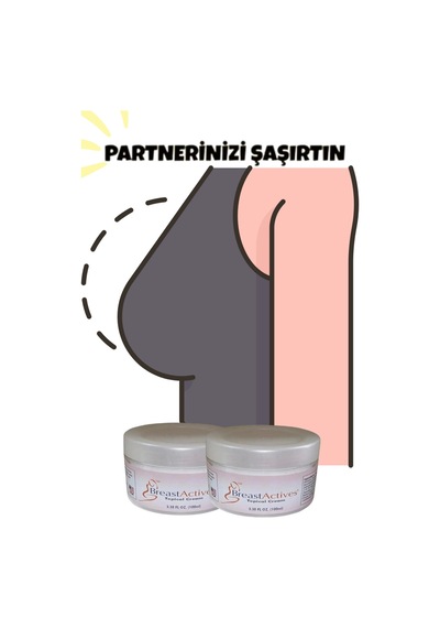 Breast Actives Kadınlara Özel Göğüs Aktifleştirici Masaj Bakım Kremi 100 Ml 2 Adet