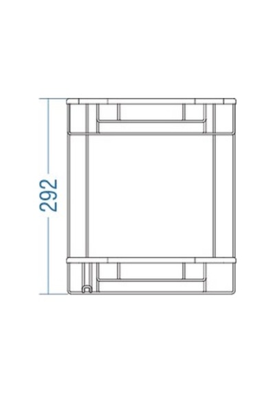 Duxxa 2 Li Düz Köşelik Plaza 25 15 Mat Siyah Mat Siyah